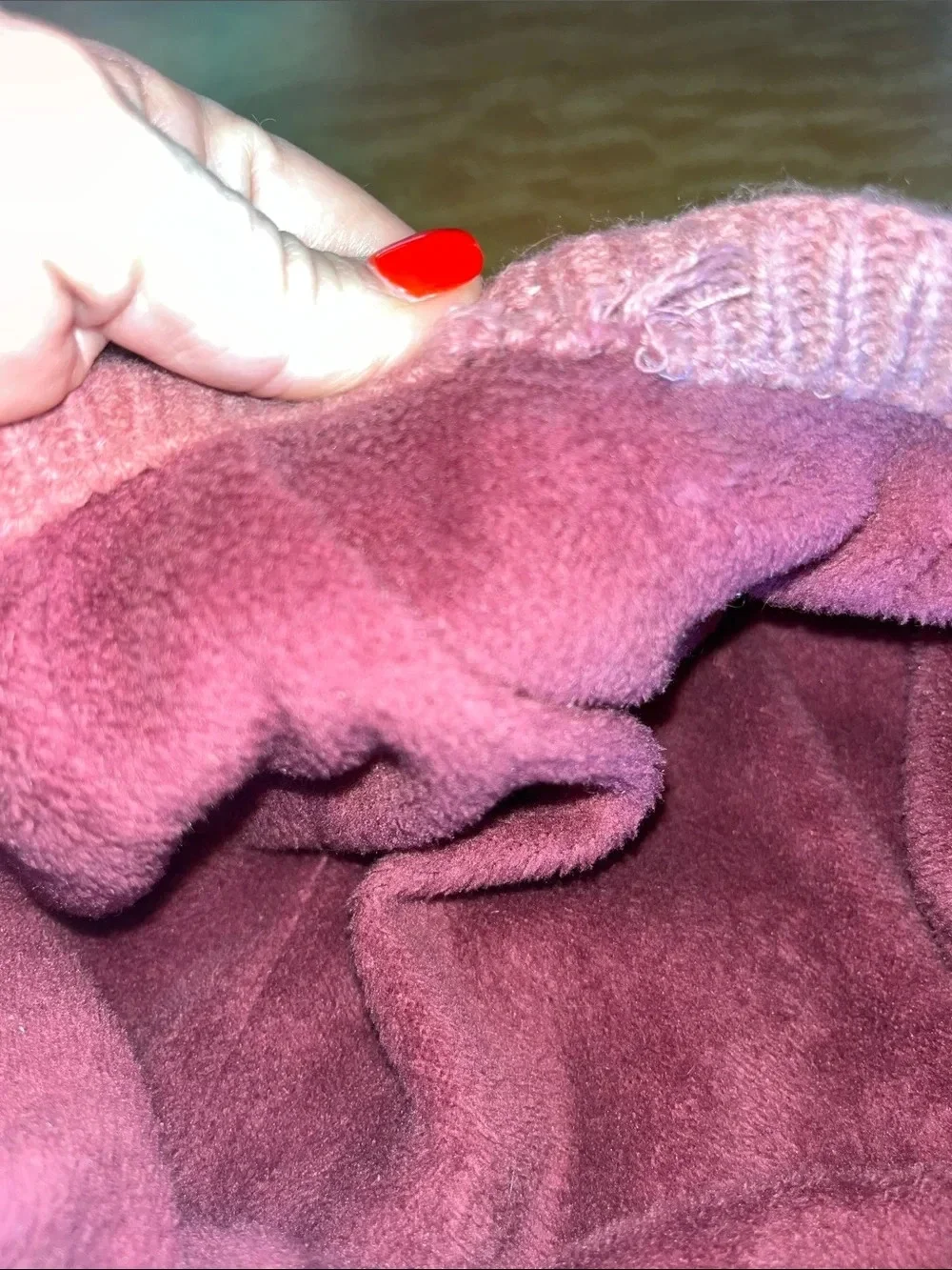 Source Unknown Pink Angora Newsboy Cap with Pearl Embellishment